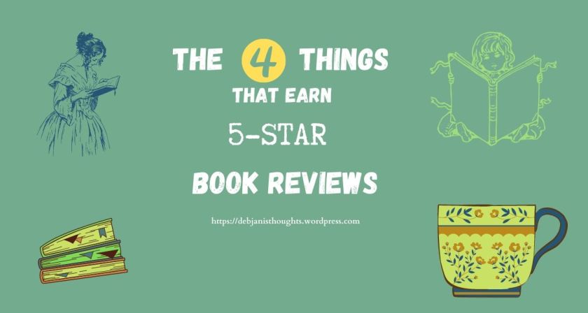 The 4 things that earn 5-star book reviews
